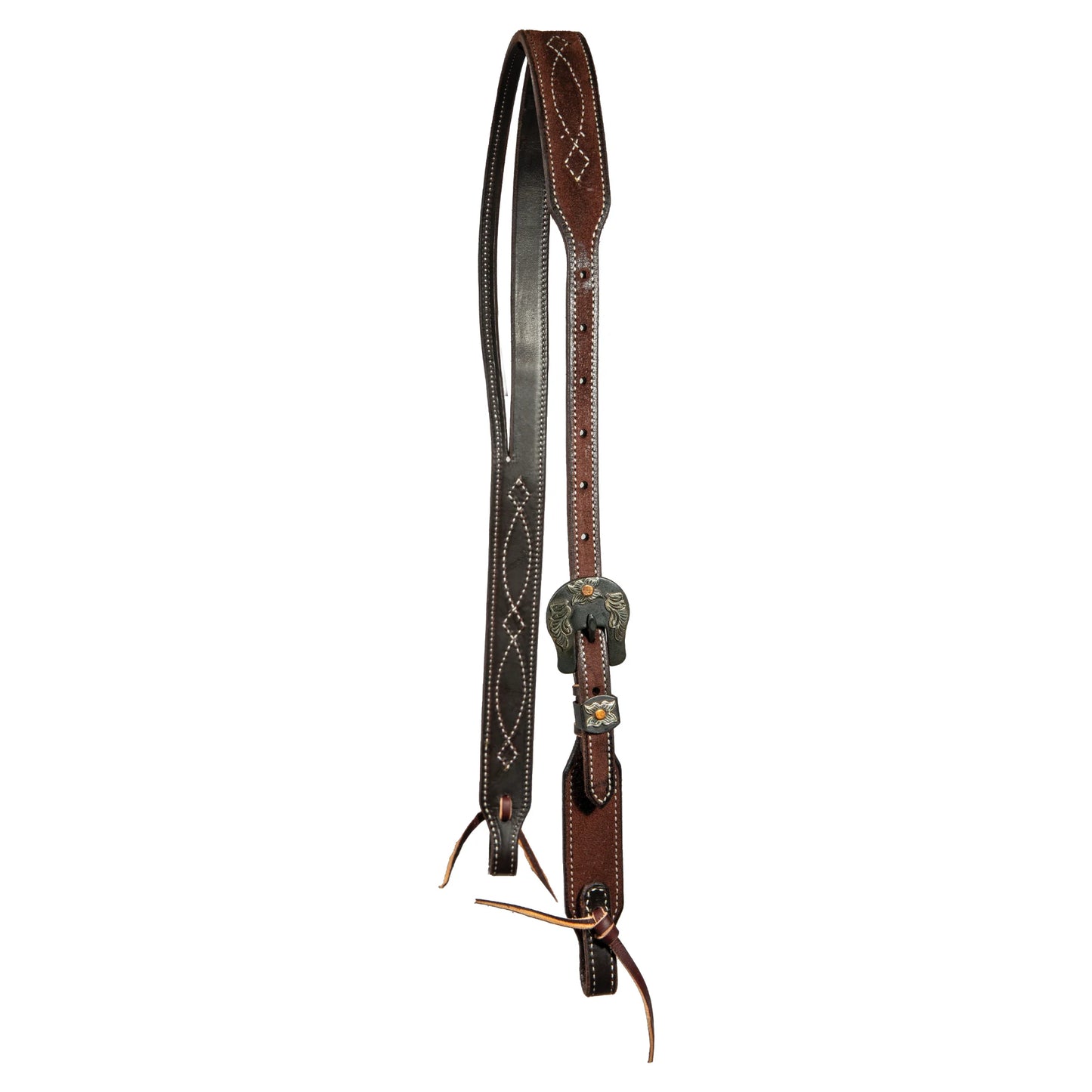 Professional's Choice Gunslinger 5/8" Split Ear Headstall - Premium Western Leather