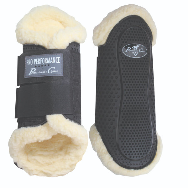 Professional's Choice Hybrid Splint Boot with Fleece Lining - Protective Horse Leg Boots