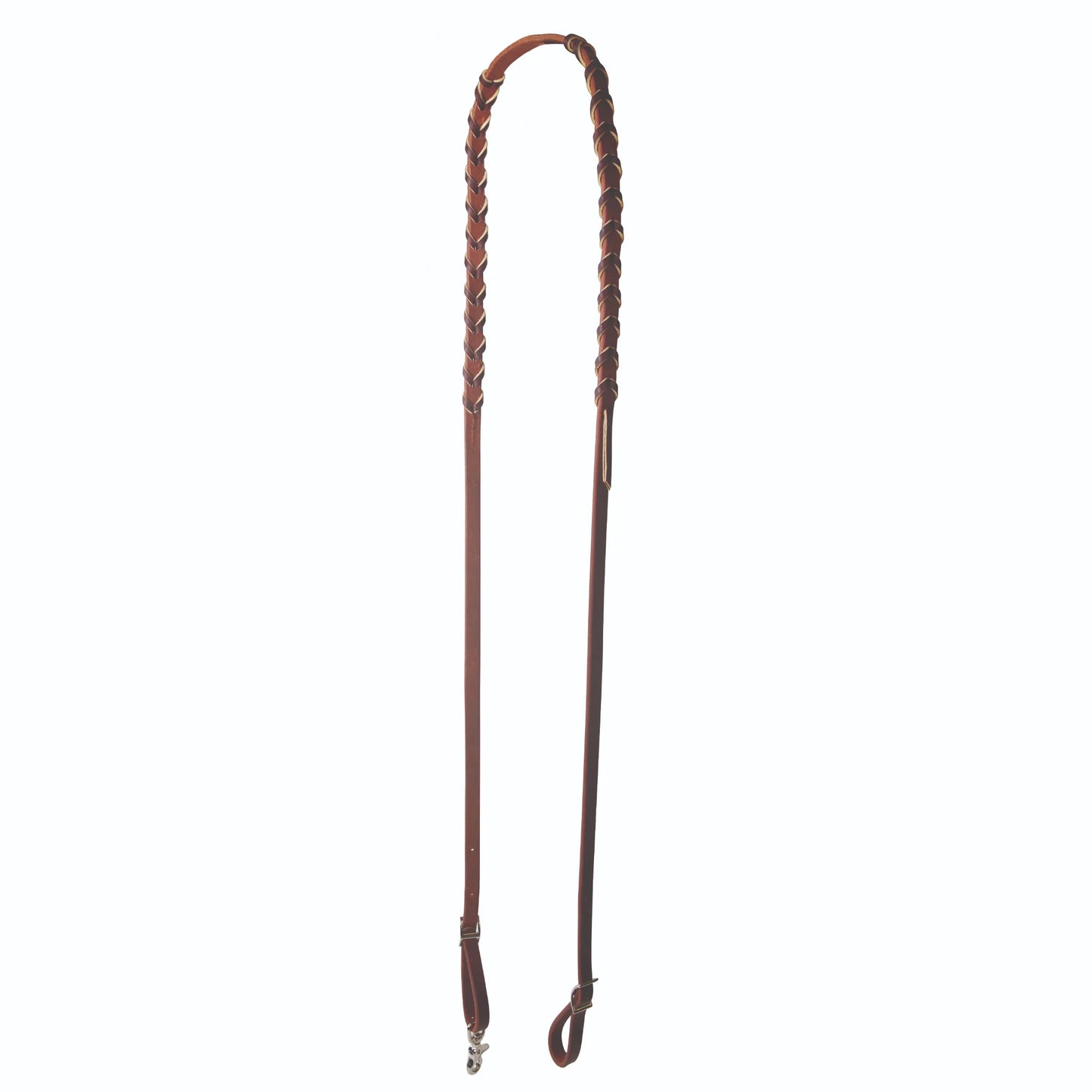 Professional's Choice Laced Leather Barrel Reins - Premium Quality, Built for the Long Haul