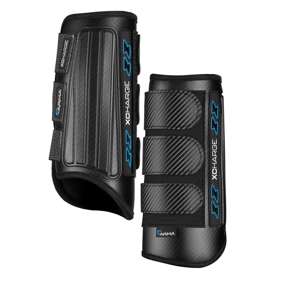 Shires Arma Carbon XC Front Cross Country Boots - Black - High Impact Protection 11200BLKCOB