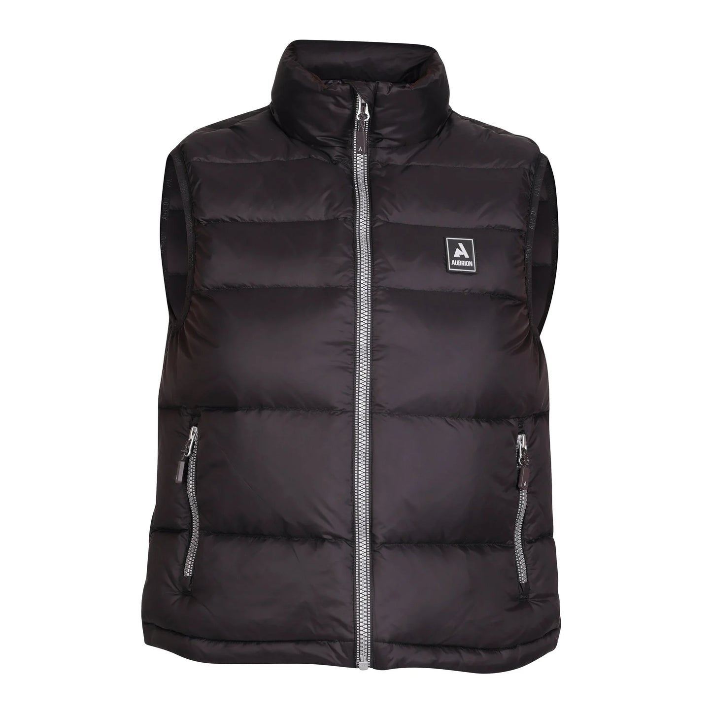 Shires Aubrion React Insulated Gilet - Charcoal Lightweight Warm Equestrian Riding Vest