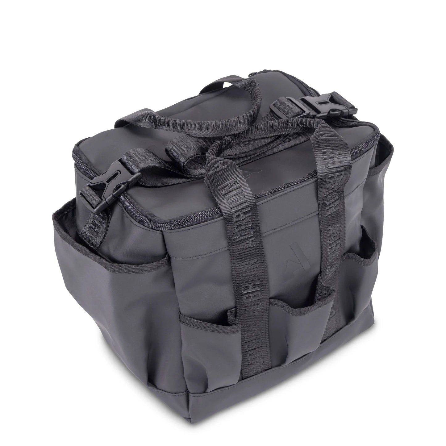 Shires Aubrion React Large Grooming Kit Bag - Black Durable Equestrian Gear Organizer