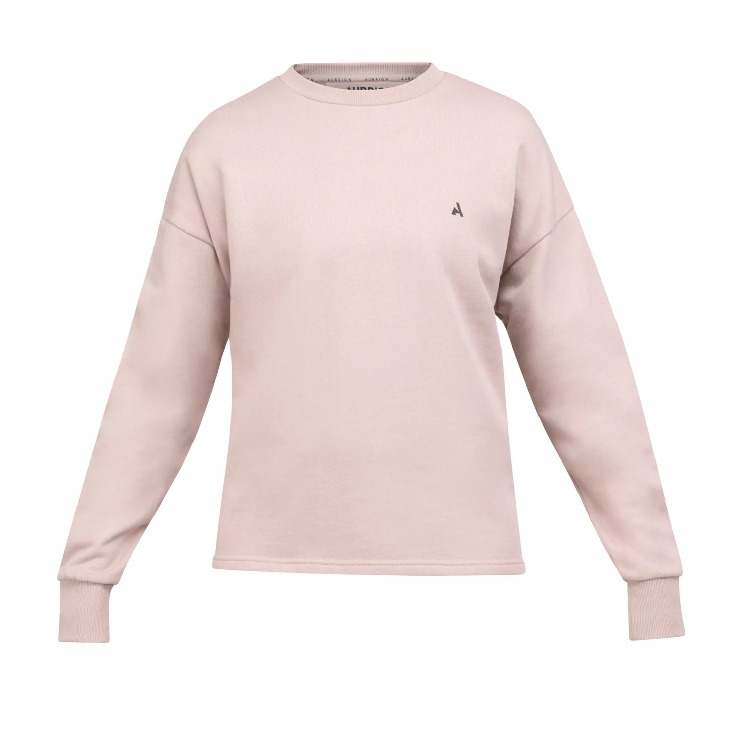 Shires Aubrion React Young Rider Equestrian Sweatshirt - Khaki - Multiple Sizes
