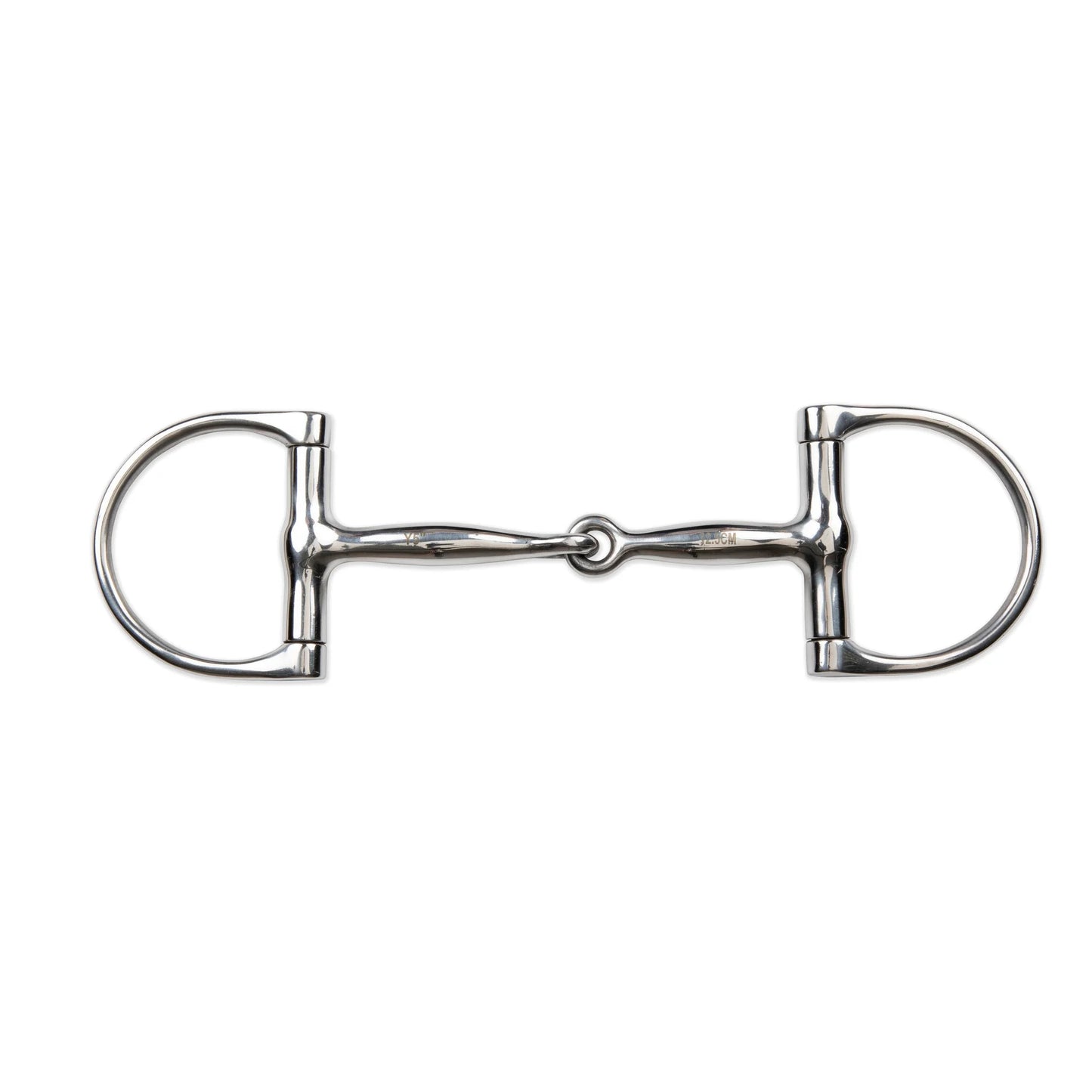 Shires Dee Ring Snaffle Horse Bit - Stainless Steel - Multiple Sizes Available