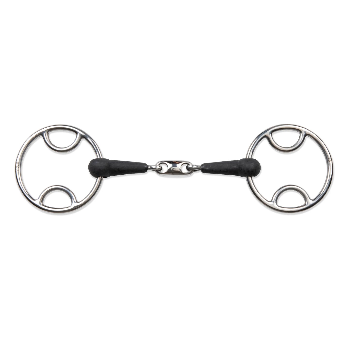 Shires Equikind+ Beval Bit with Lozenge Horse Bit - Stainless Steel - Multiple Sizes 800295.5