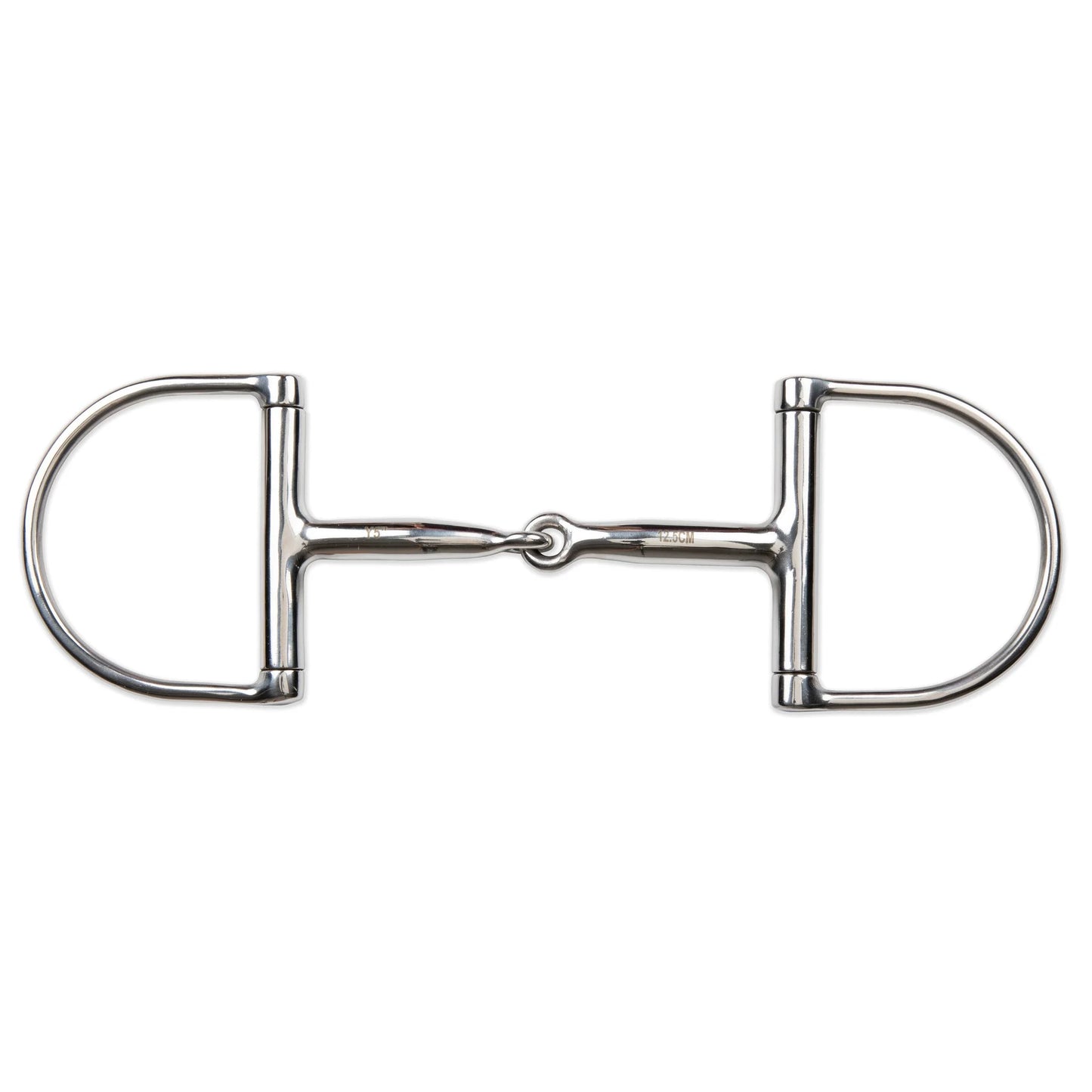 Shires Hunter Dee Snaffle Bit - Stainless Steel English Horse Bit - Multiple Sizes