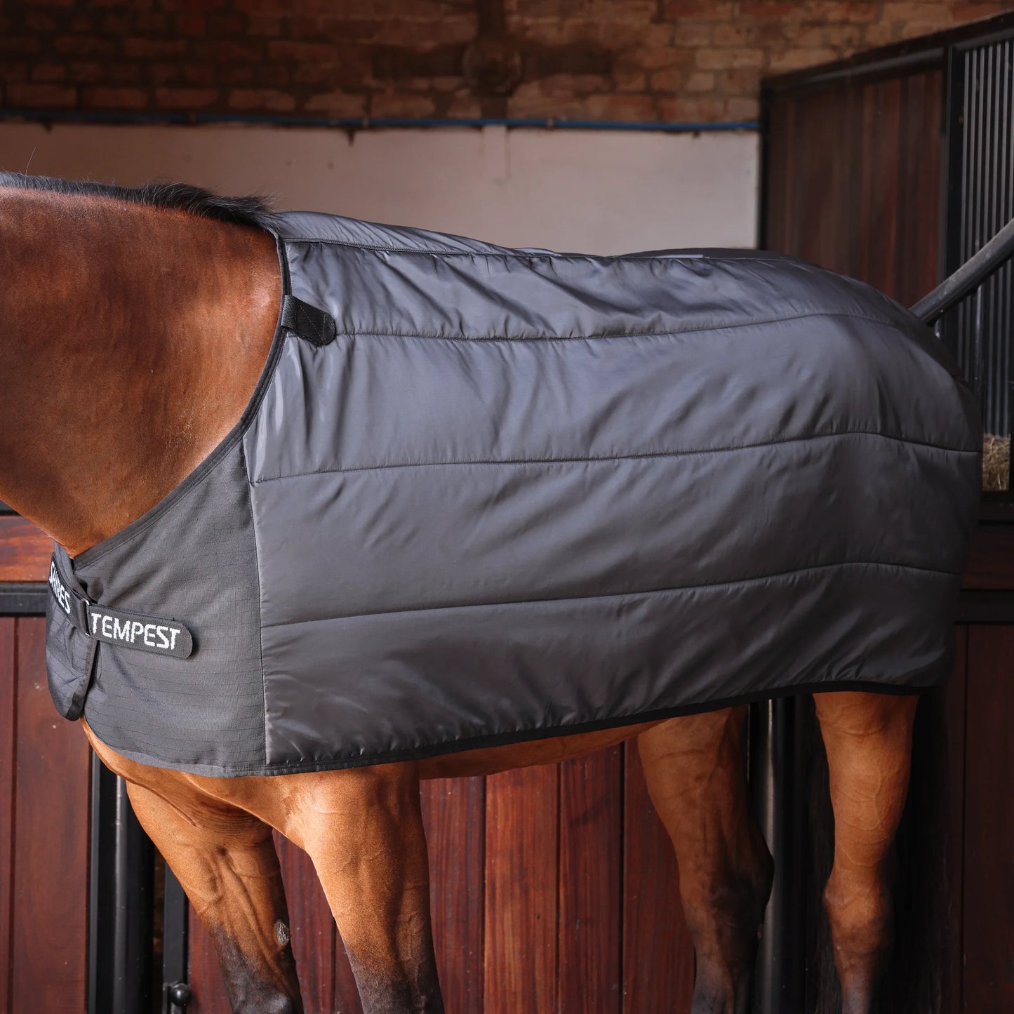 Shires Tempest WarmaRug 100g Turnout Rug Liner - Black Horse Blanket Liner