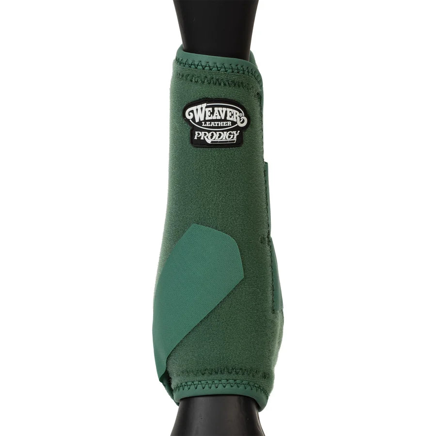 Pack de 4 botas atléticas Weaver Leather Prodigy Original - Mediana - Protección de neopreno para patas de caballo