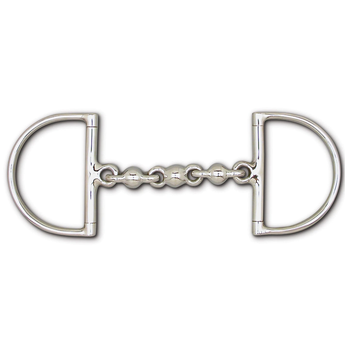 Toklat English Hunt Dee Waterford Snaffle Horse Bit - 4" Mouthpiece