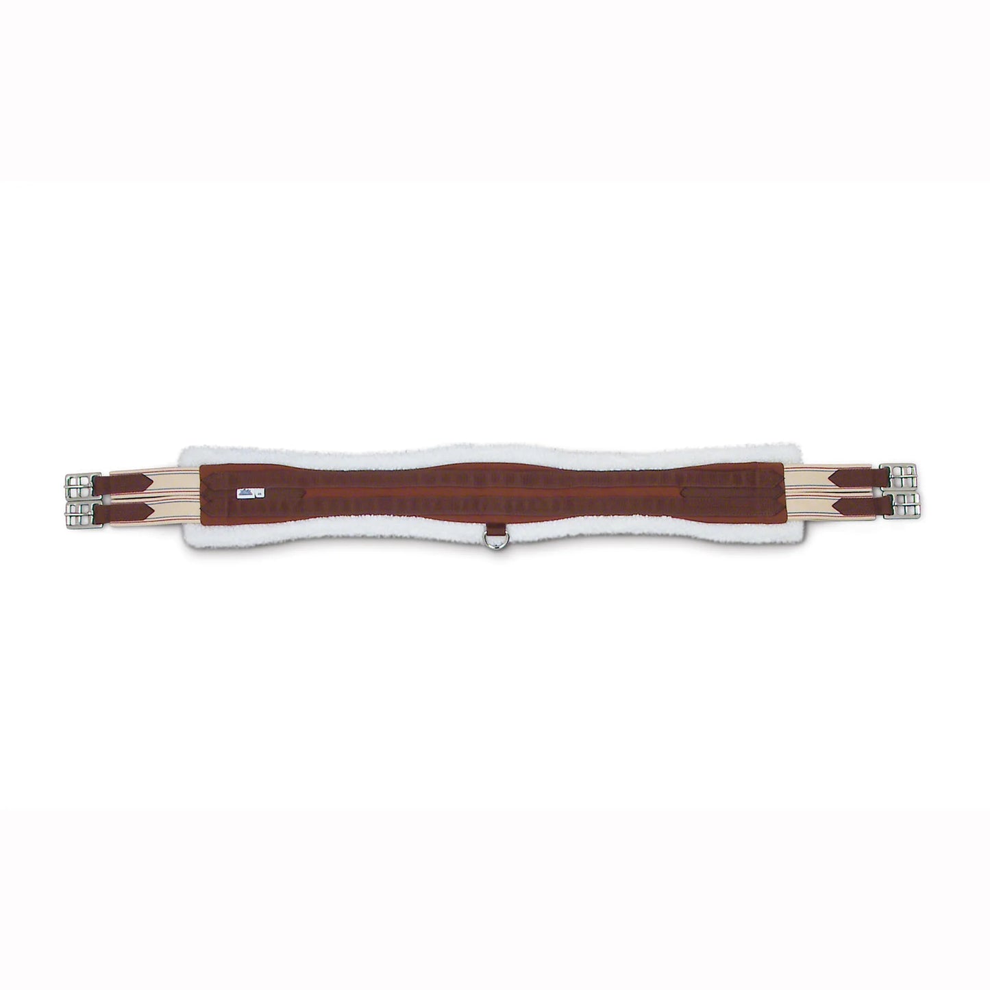 Toklat Passport English Fleece Girth - Brown Synthetic Fleece - Multiple Sizes