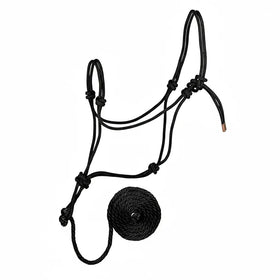 Weaver Leather Rope Halter with 10' Lead - No-Break Design