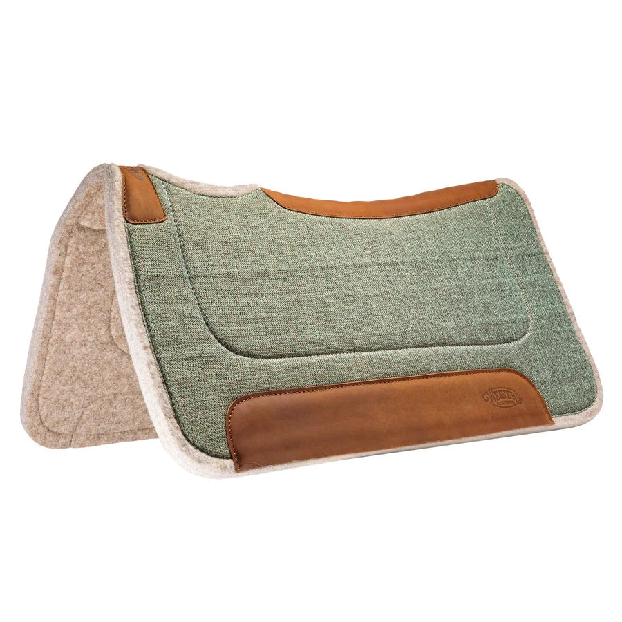 Weaver Leather Contoured Jute and Felt Western Horse Saddle Pad - 30 x 30