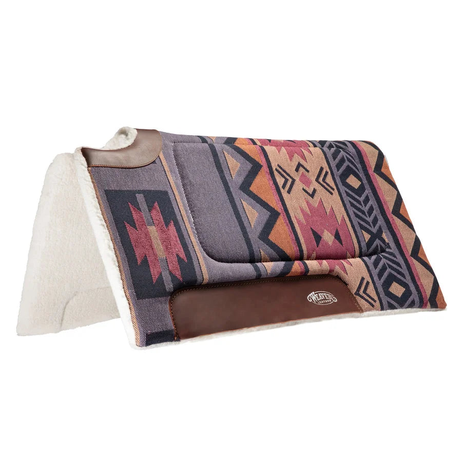 Weaver Leather Cutback Fleece All Purpose Horse Saddle Pad - 32" x 32"