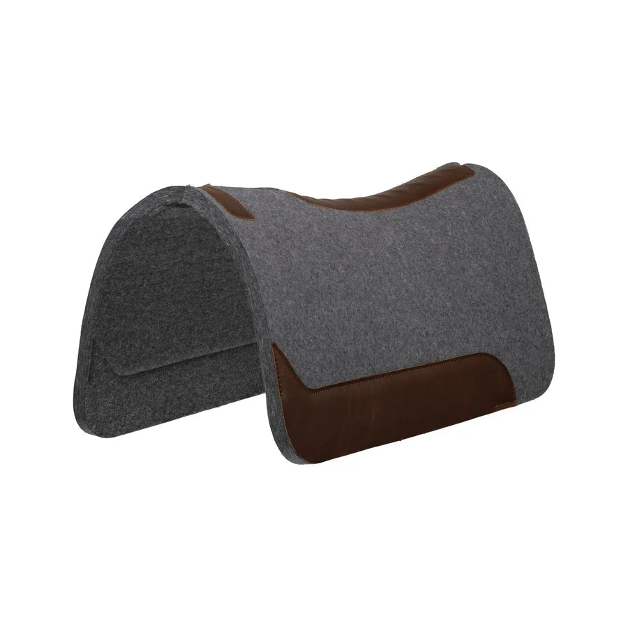 Weaver Leather Premium Wool Blend Western Horse Saddle Pad - 31" x 32"