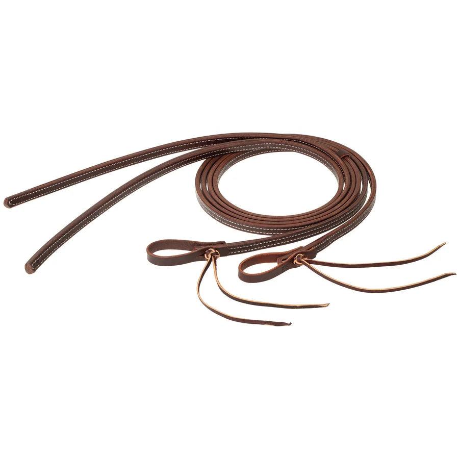 Weaver Leather Stacy Westfall STS Knot Latigo Leather Split Reins - 1/2" x 8'