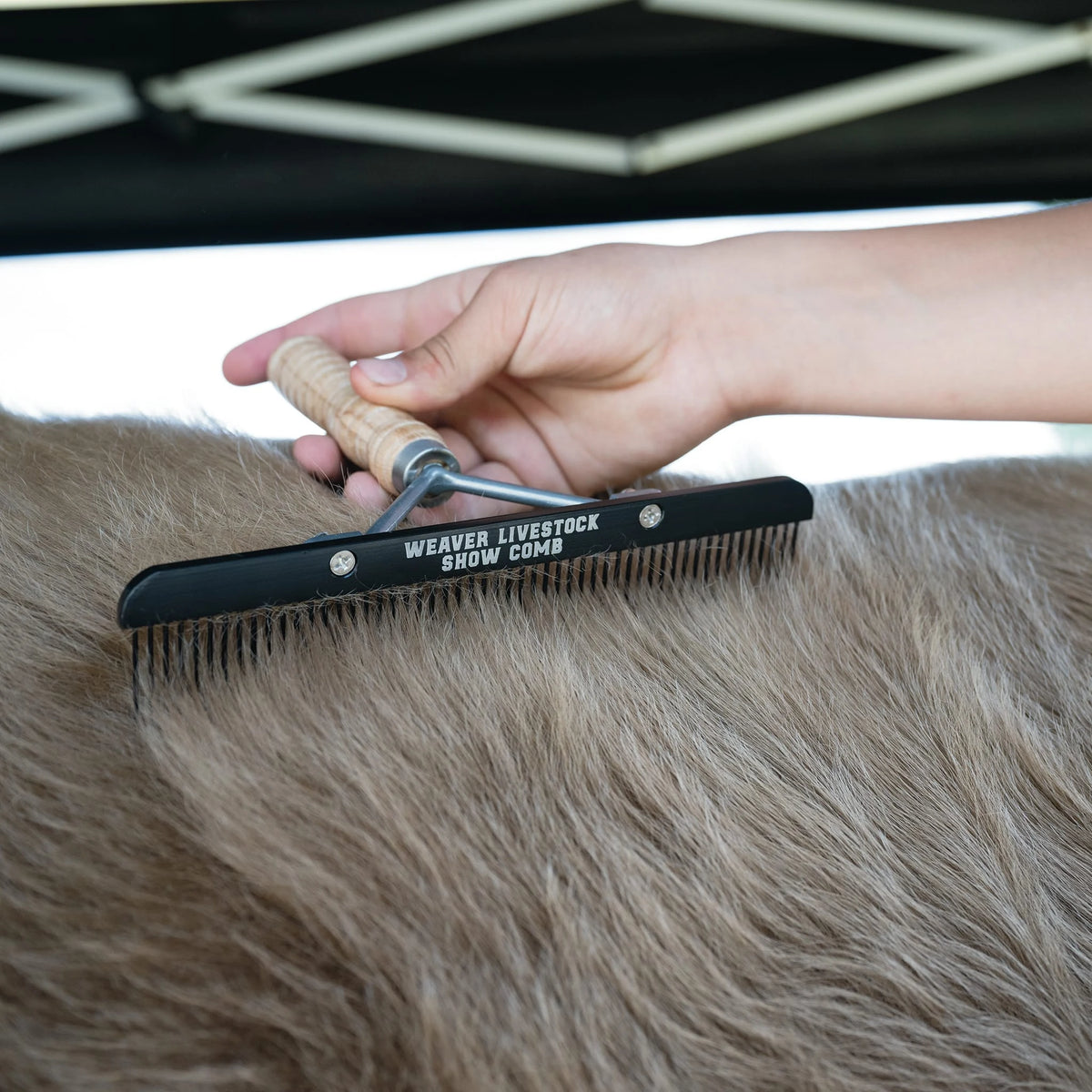 Weaver Leather Teflon Comb, Mini Fluffer