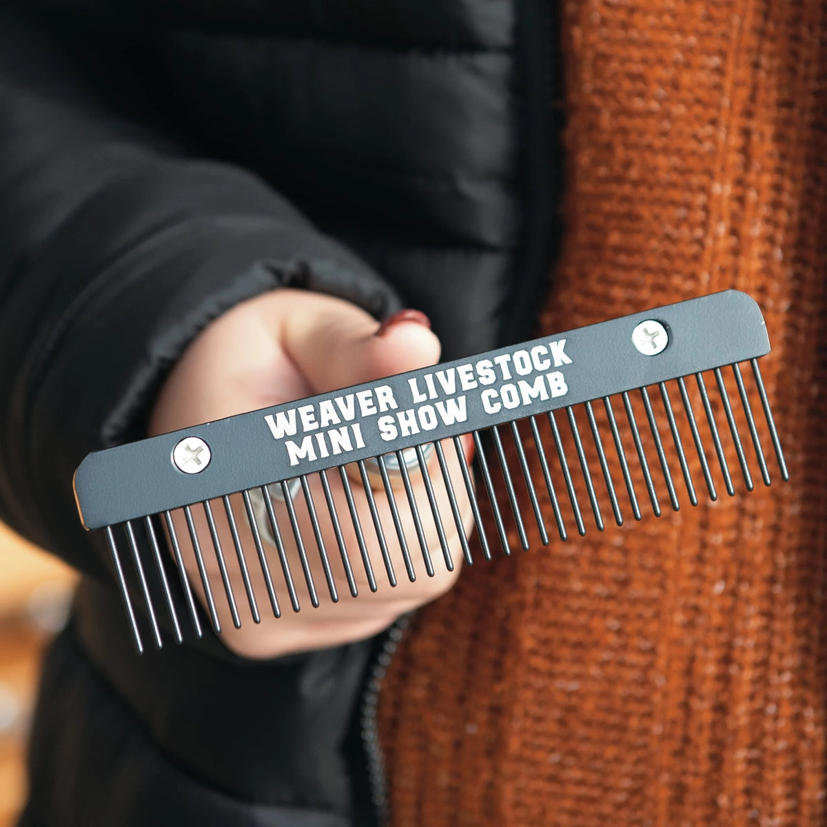 Weaver Leather Teflon Comb, Mini Show