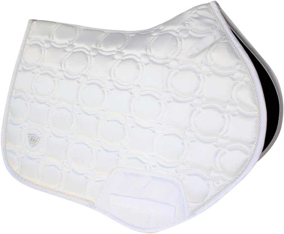 Toklat Vision Close Contact English Saddle Pad - Full Size - Anatomical High-Wither Satin Pad