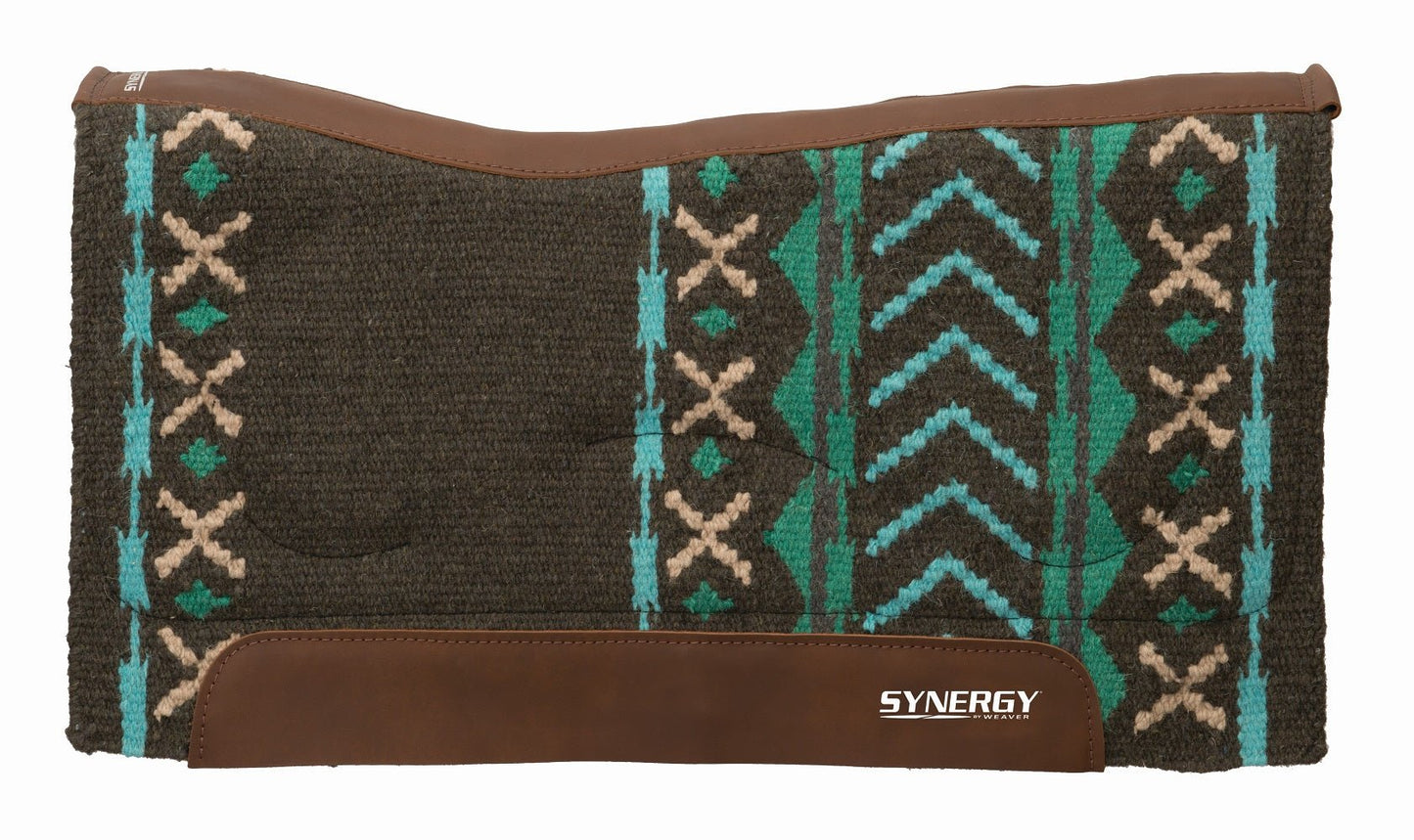Weaver Leather Synergy Natural Fit Performance Wool Blend Felt Saddle Pad - Hooves and Paws