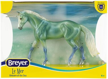 Breyer Horses Freedom Series Le Mer Unicorn of the Sea Horse #62060