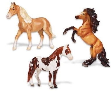 Breyer Stablemates Spirit & Friends Gift Set Comes w/ 3 Toy Horses Model #9256
