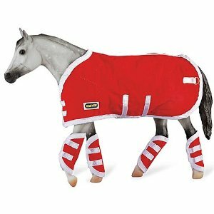 Breyer Blanket & Shipping Boots  Red