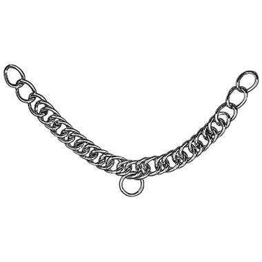 Weaver Leather 11'' English Curb Chain Nickel Plated