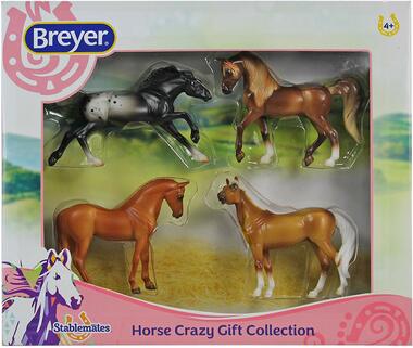 Breyer Horse Crazy Gift Set Toy Stablemates Series Model #5397