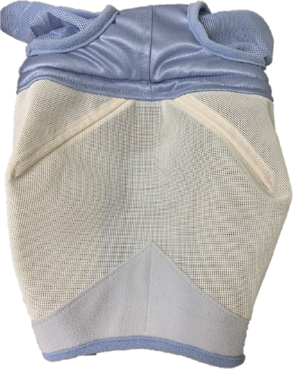 Shires Fine Mesh Horse Equine Fly Mask With Ears Light Blue  60% UV Protection