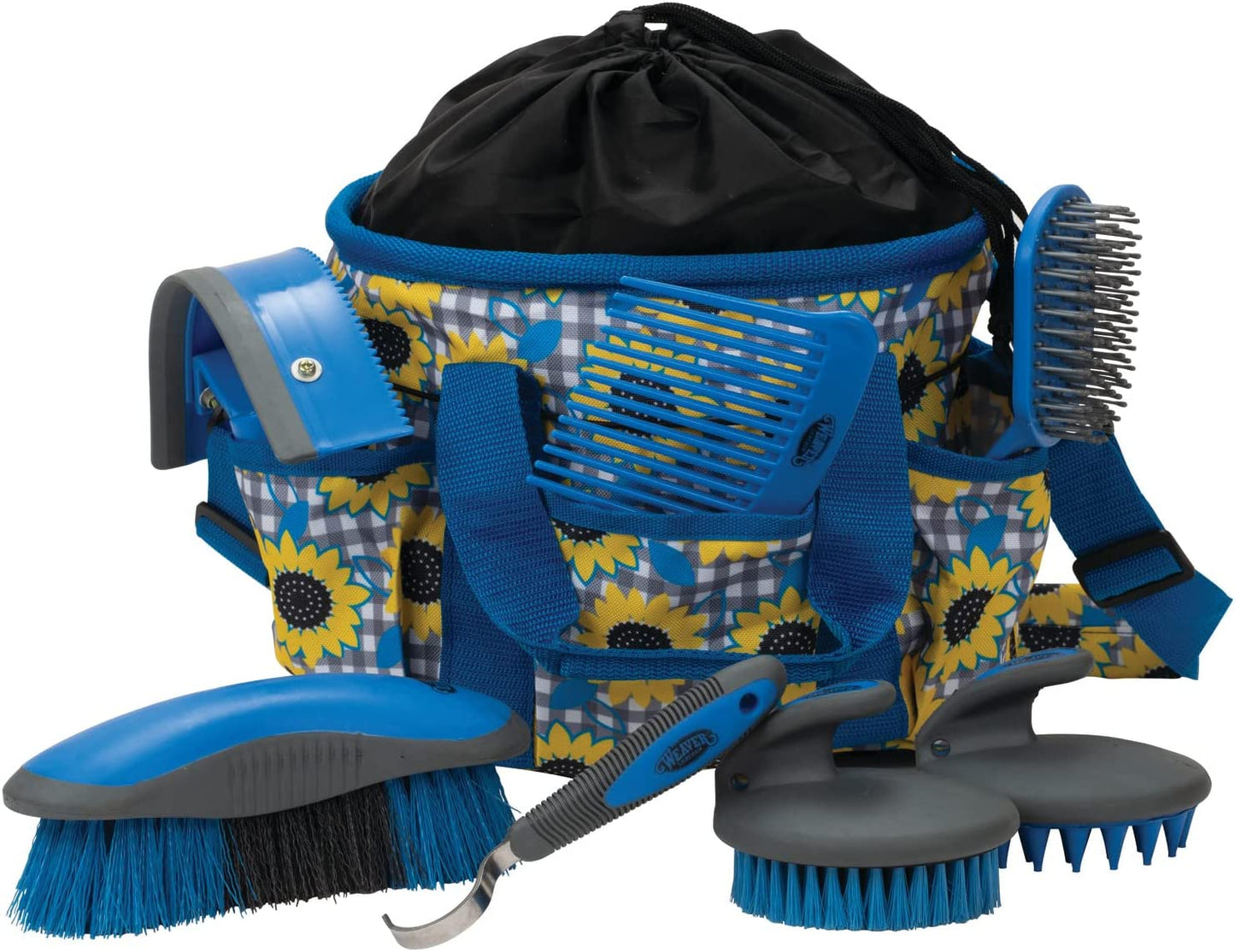 Weaver Leather Horse Equine Grooming Kit 7 - Piece Assortment - Hooves and Paws