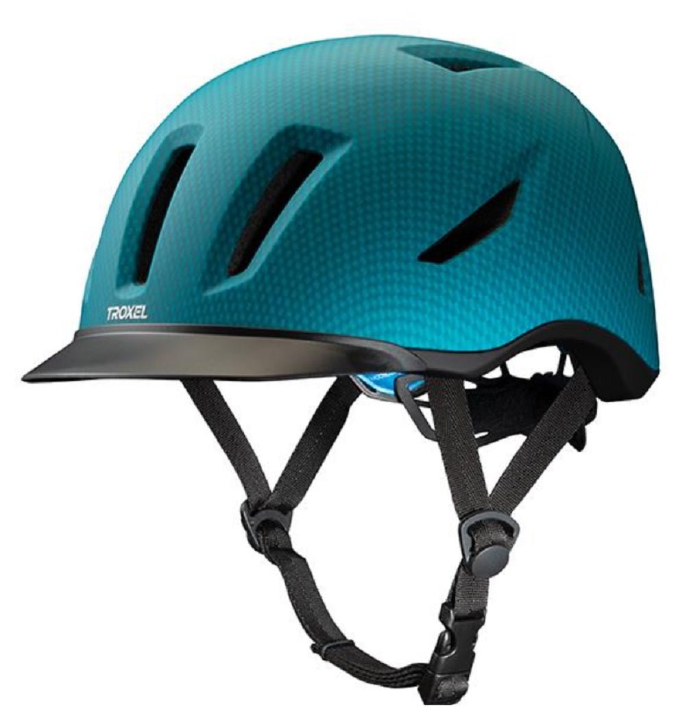 Troxel Riding Helmet Terrain Horse Safety Low Profile Equine - Hooves and Paws