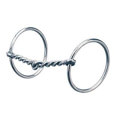 Weaver Leather Bit,Stainless Steel 5'' Sgl Tw Wire,3'' Ring