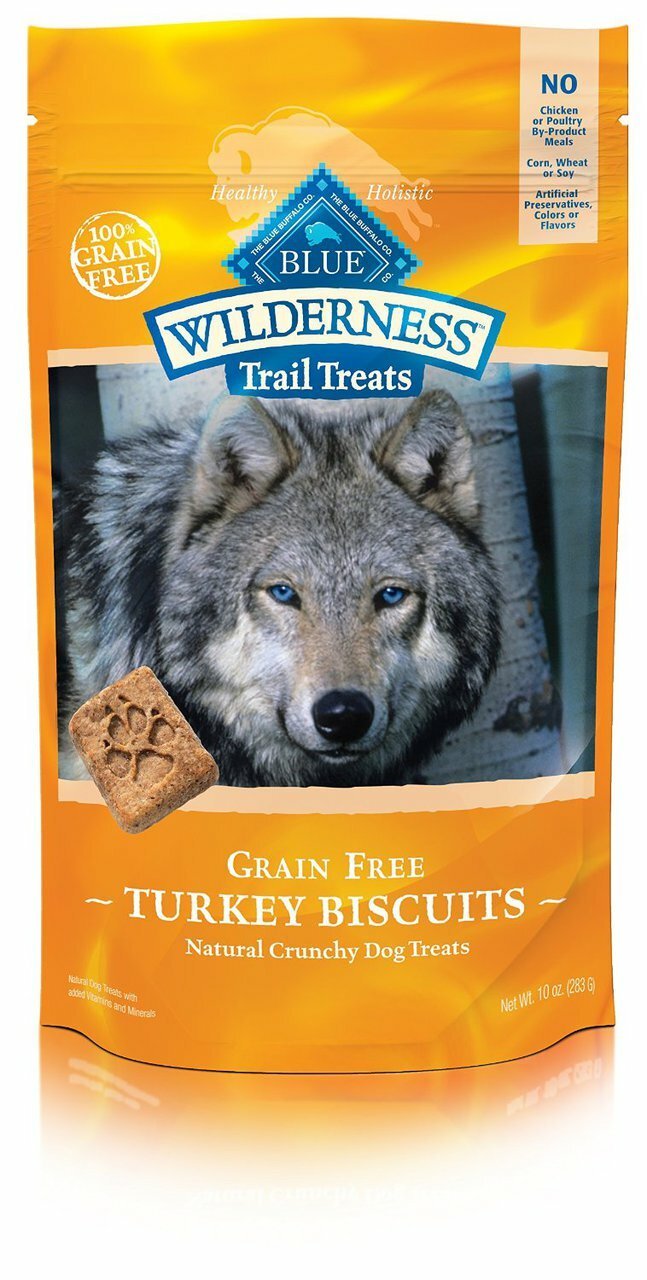 Wilderness Biscuits - 10 Oz Bag - Turkey & Chicken - Hooves and Paws