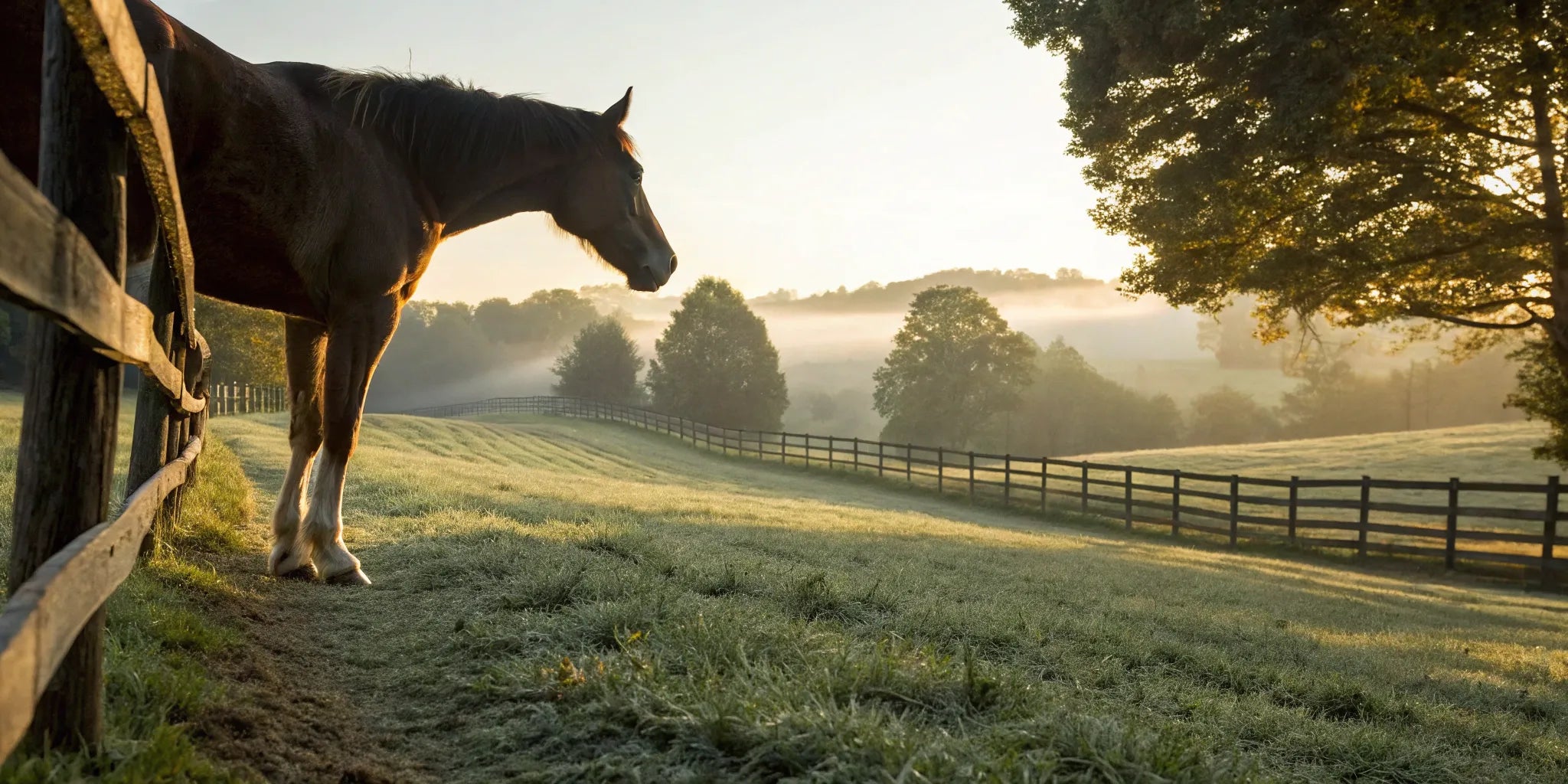A barefoot horse with strong, healthy hooves maintained with the best hoof oil.