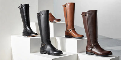 A side-by-side comparison of the best womens tall leather riding boots.