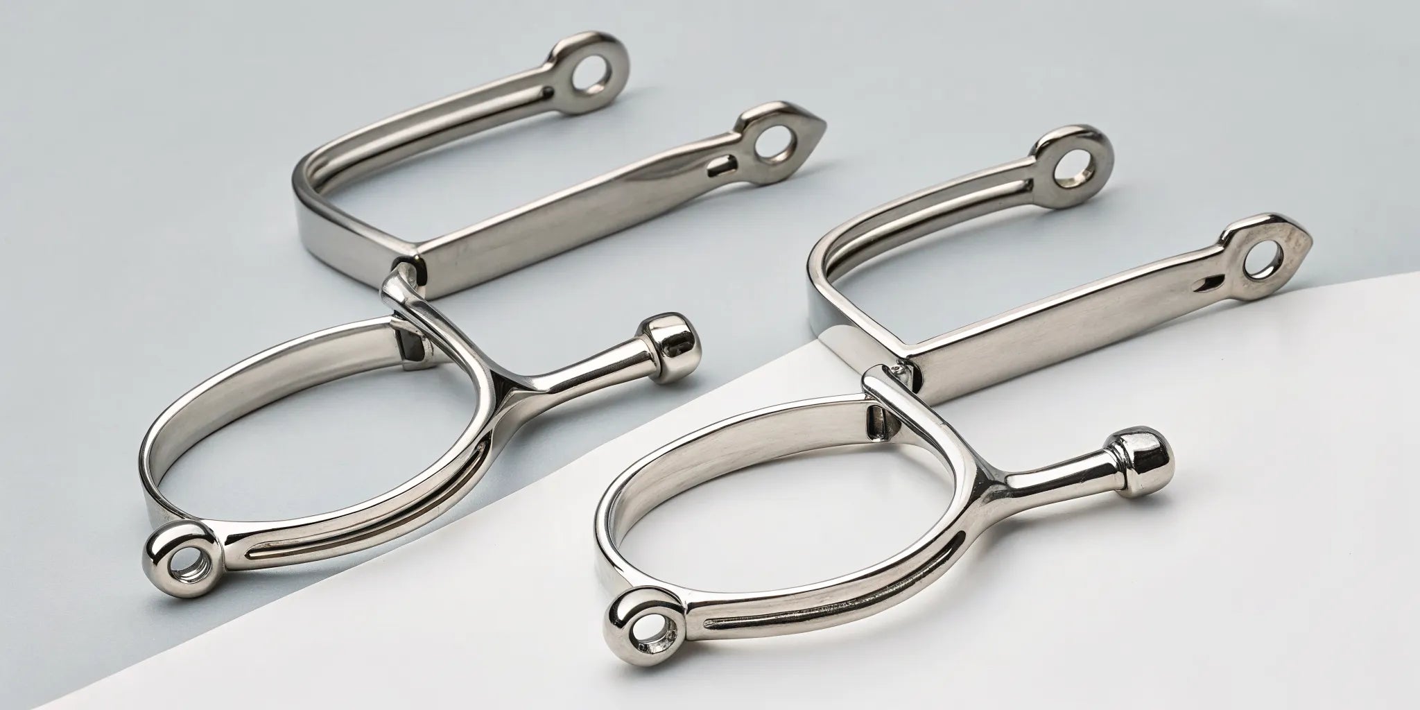 Best stainless steel ball-end equestrian spurs for beginners, a gentle and safe choice.