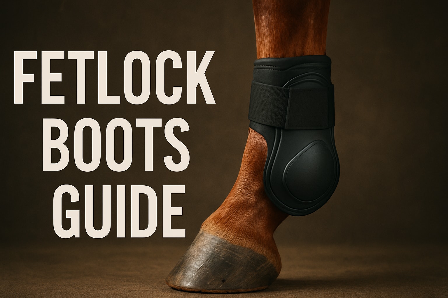 Horse Fetlock Boots Guide | Hooves & Paws