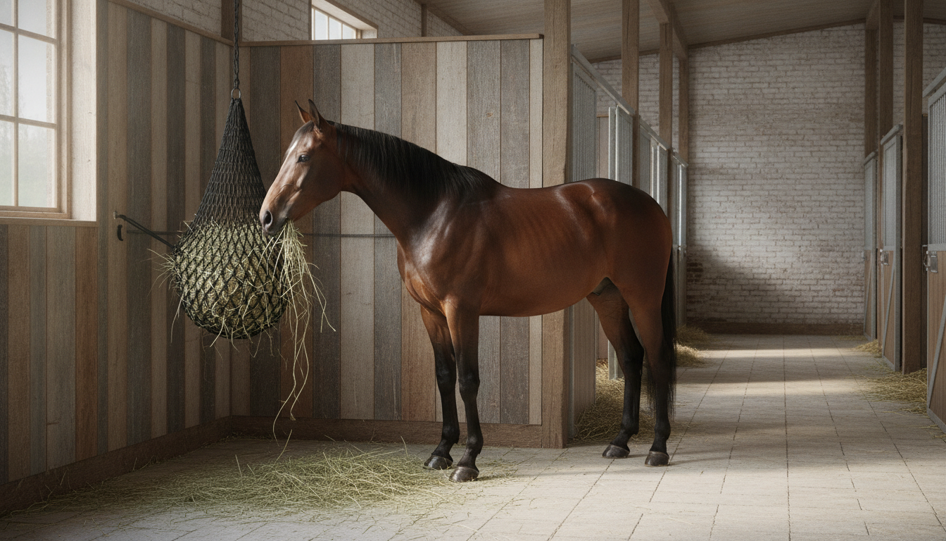 Slow Feeding for Gut Health: Why Trickle Feeding Helps Ulcer-Prone Horses