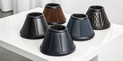 A variety of horse bell boots in different styles available to purchase online.