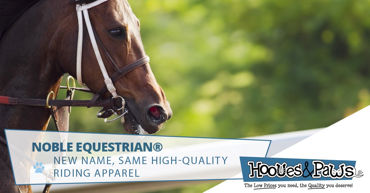 NOBLE EQUESTRIAN® — NEW NAME, SAME HIGH-QUALITY RIDING APPAREL - Hooves and Paws