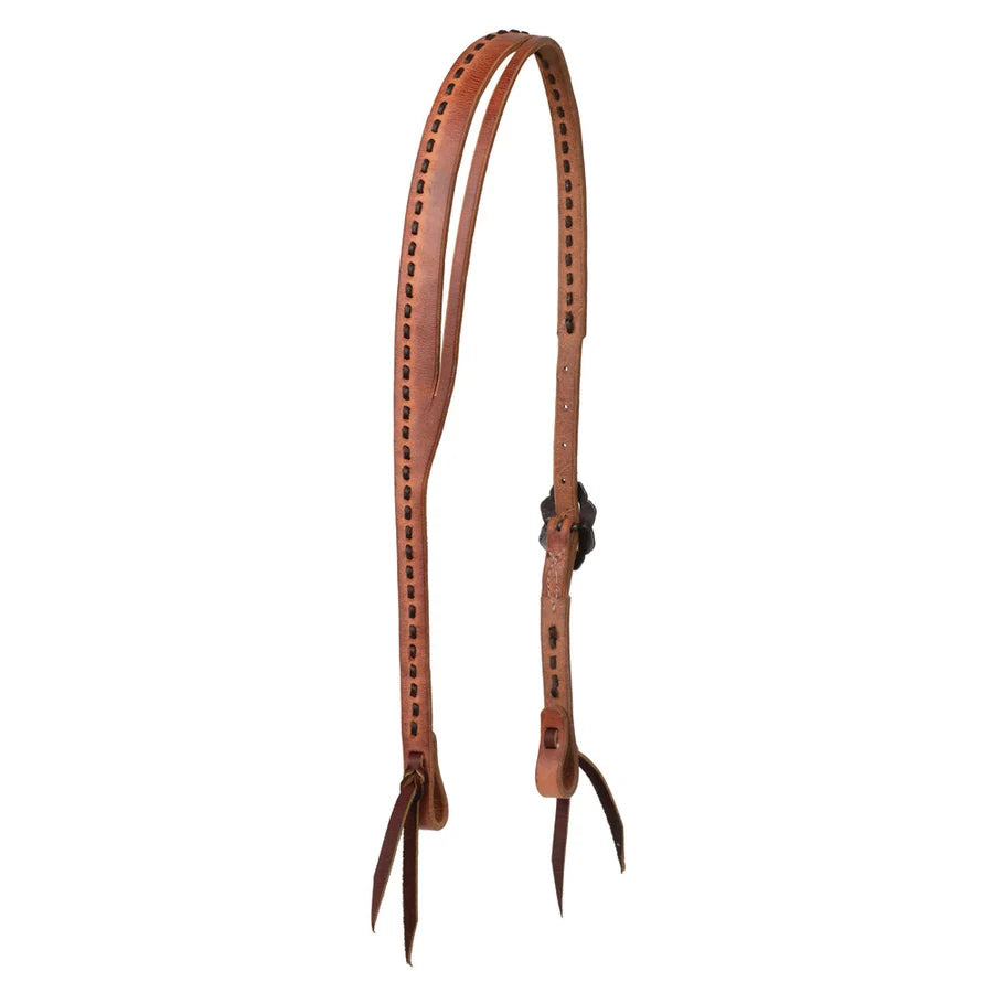 Weaver Leather ProTack Browband Headstall - Extra Heavy Duty Oiled Leather