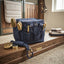 Lifestyle photo of Shires Aubrion Large Equestrian Grooming Kit Bag - Navy Blue Horse Grooming Organizer