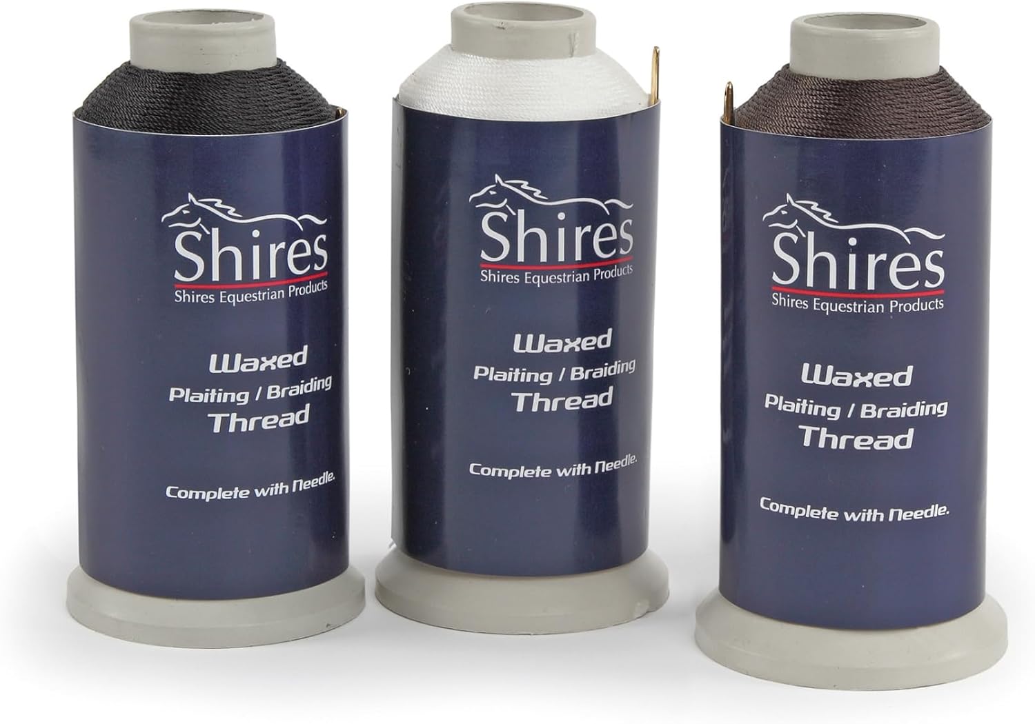 Shires Plaiting Thread 1095W - Hooves and Paws