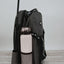 Toklat Woofwear Rider Commuter Backpack - Black/Grey Reflective, Helmet Net, 15-17" Laptop Sleeve