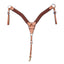 Professional's Choice BC Contoured 2" Bison Leather Breast Collar - 2 Inch Width, Stainless Steel Hardware