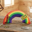 Lifestyle photo of Ducky World Yeowww! Rainbow Organic Catnip Toy - 6 inch - 100% Organic Catnip - Made in USA