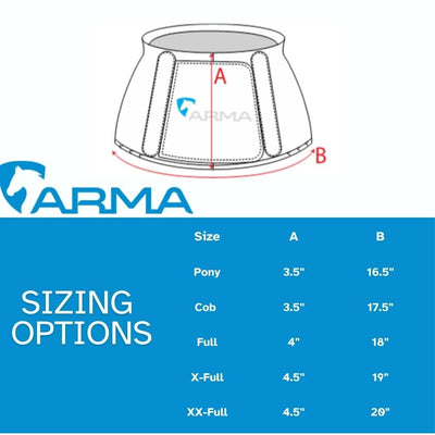 Shires Equestrian Equine Horse Arma Overreach Bell Boot 134V - Hooves and Paws