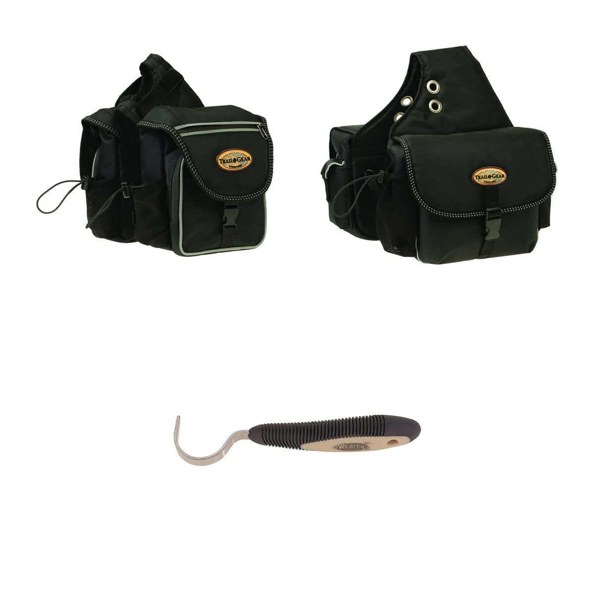 Weaver Leather Trail Gear Set — Black