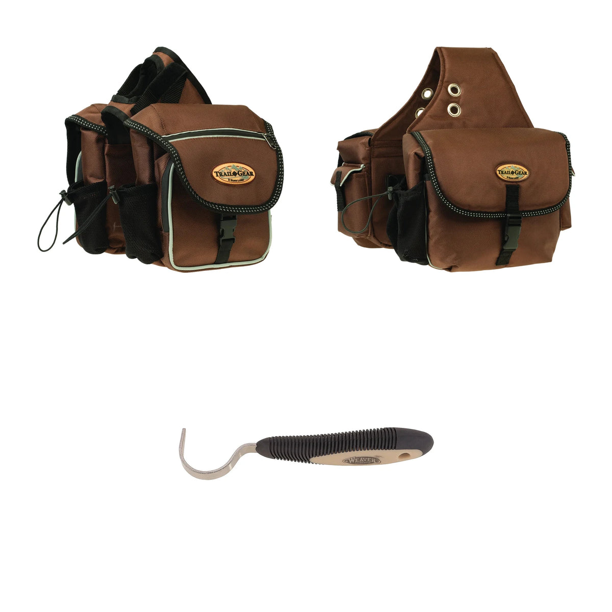 Weaver Leather Trail Gear Set — Brown