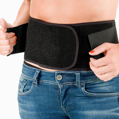 Back On Track Double Layer Back Brace with Welltex Technology - Black - Multiple Sizes